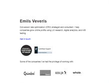 Tablet Screenshot of emilsw.com
